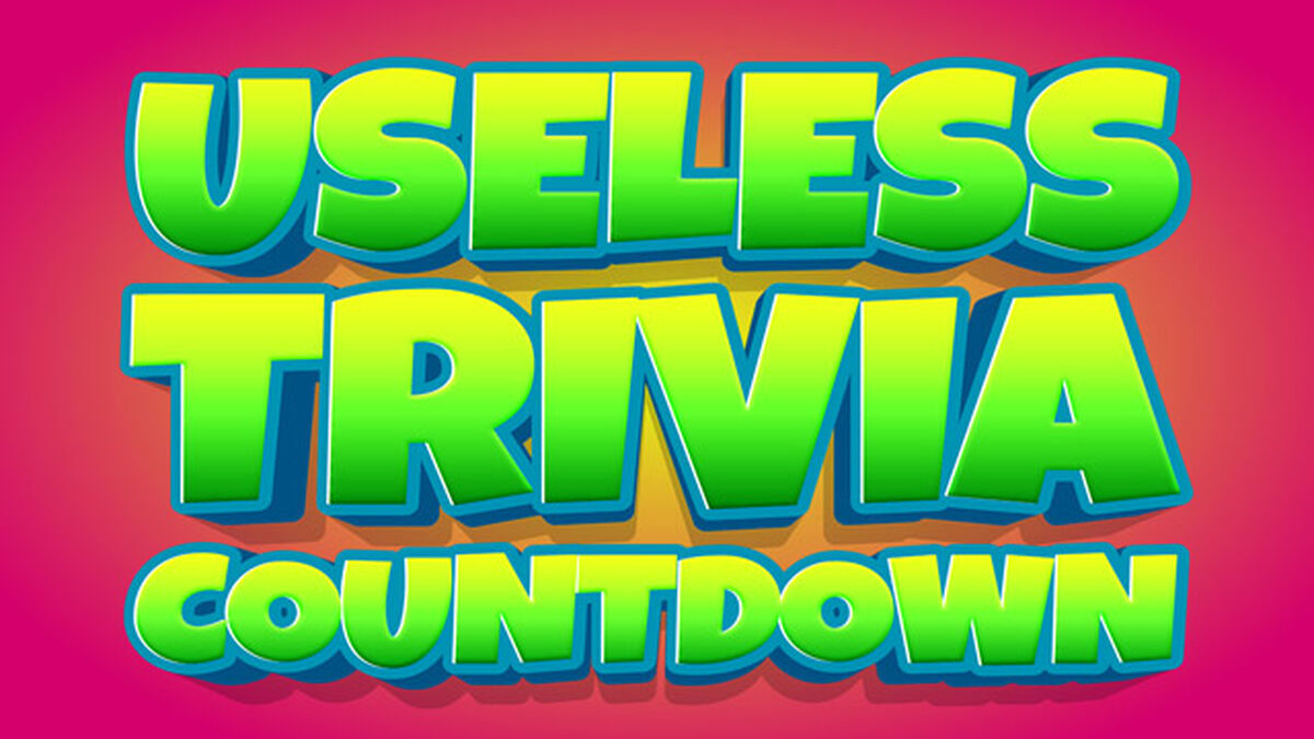 Useless Trivia: Countdown Video image number null